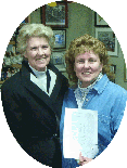 Jean Ridgell and Patricia Buck